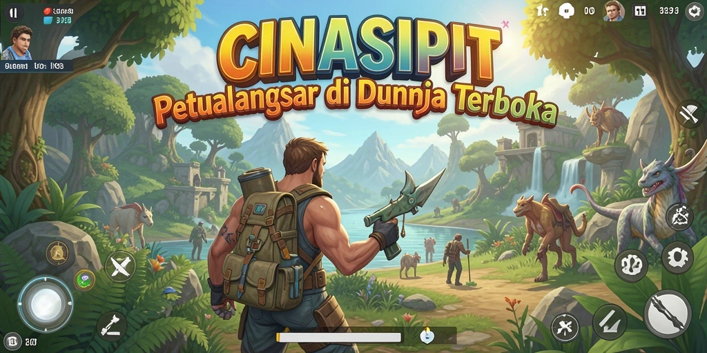 Tampilan gameplay seru di dunia terbuka CINASIPIT.