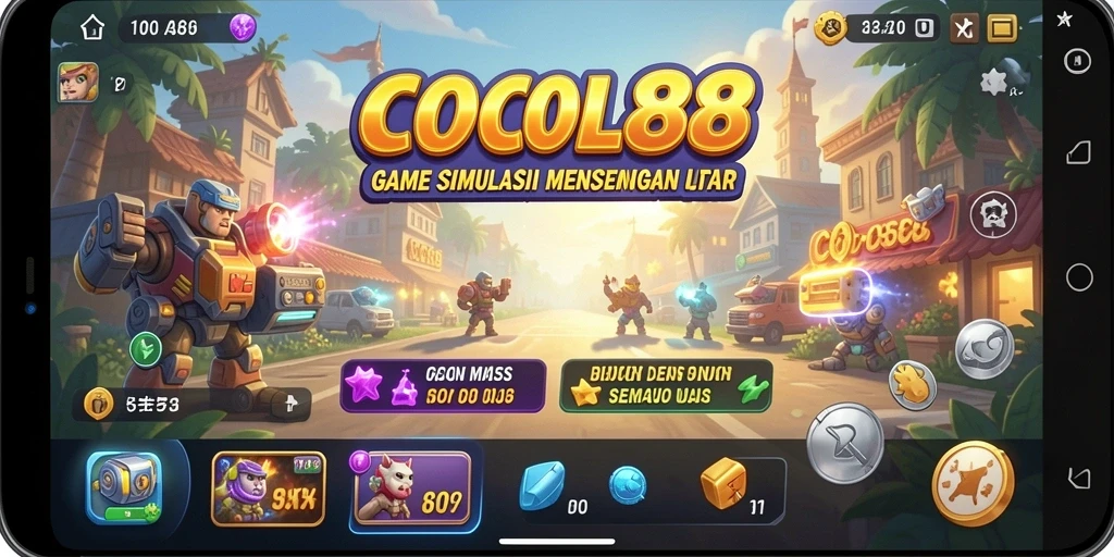 Tampilan gameplay COCOL88 yang memukau dan interaktif.