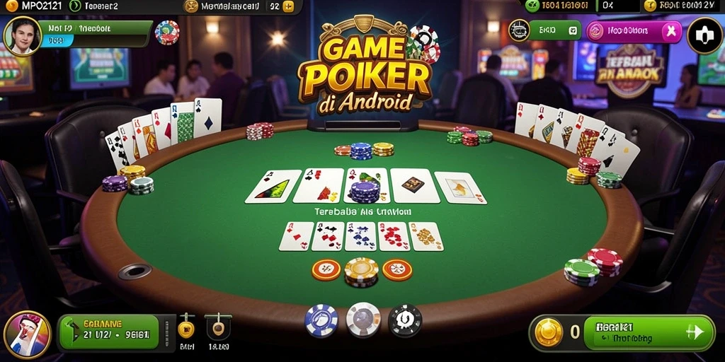 Gameplay seru di MPO2121 menampilkan aksi Poker mendebarkan.