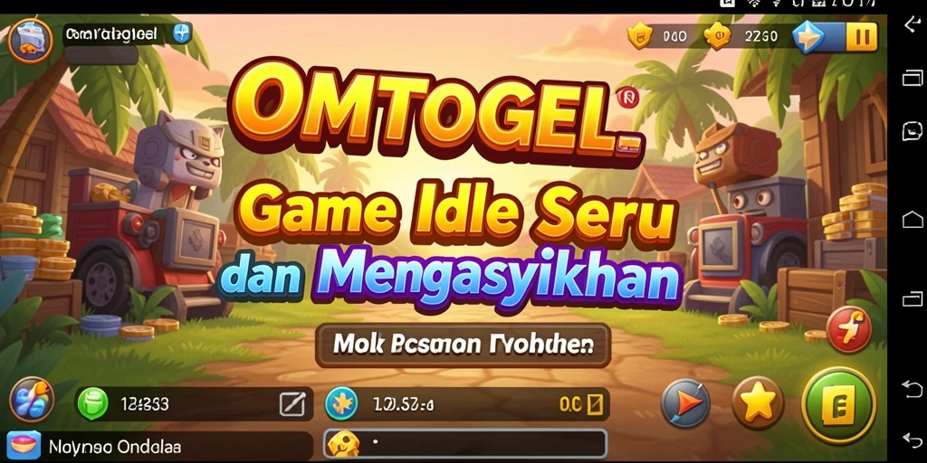 Tampilan gameplay OMTOGEL yang menarik dan penuh warna.