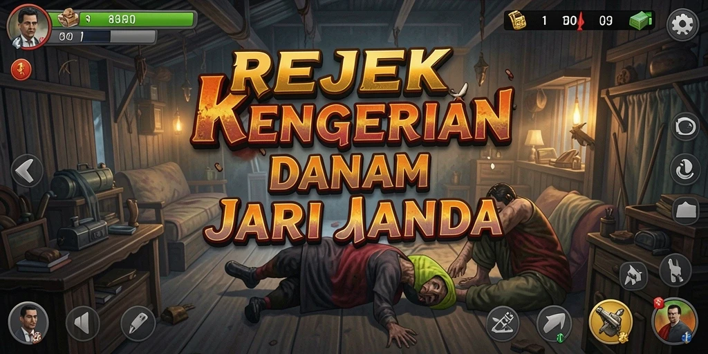 Gameplay seru dengan elemen ketegangan tinggi di REJEKI.