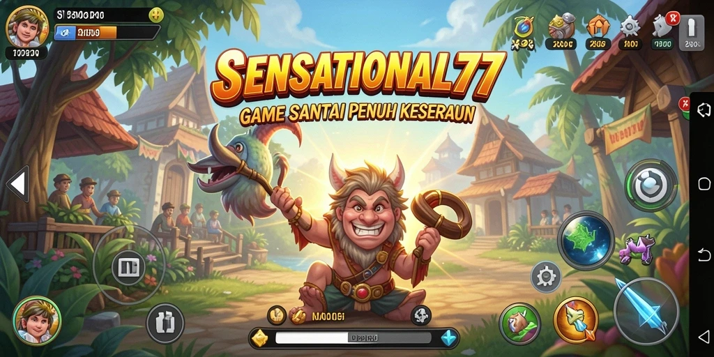 Screenshot gameplay menarik dari SENSATIONAL77 yang penuh aksi.