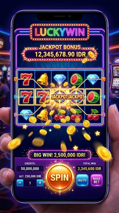Tangkapan layar aplikasi luckywin yang menarik dan mudah digunakan.